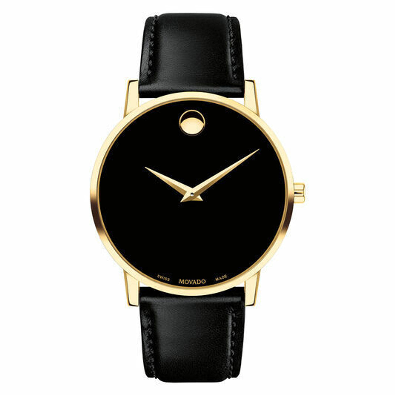 Men’s Movado Museum Classic Leather Watch - 0606876